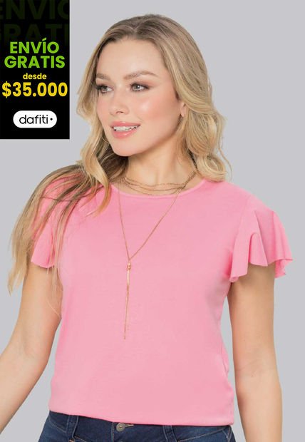 Blusa Mujer Rosado Mp 68386