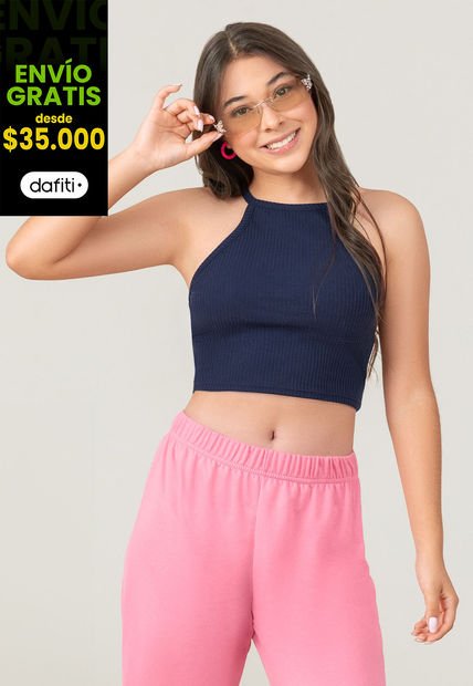 Crop Top Paq X2 Infantil Femenino Multicolor Mp 104105