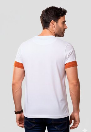 Camiseta Hombre Blanco Mp 102563