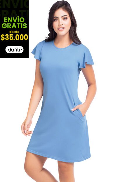 Vestido Corto Para Mujer Morazul MP