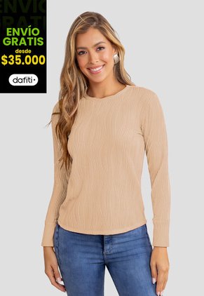 Camibuzo Mujer Latte Mp 110693