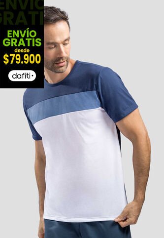 Camiseta Hombre Azul Profundo Mp 70042 MP