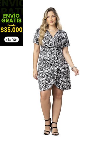 Vestido Corto Mujer Negro Mp 2957 MP