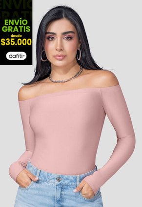 Body Mujer Rosa Polvo Mp 110315