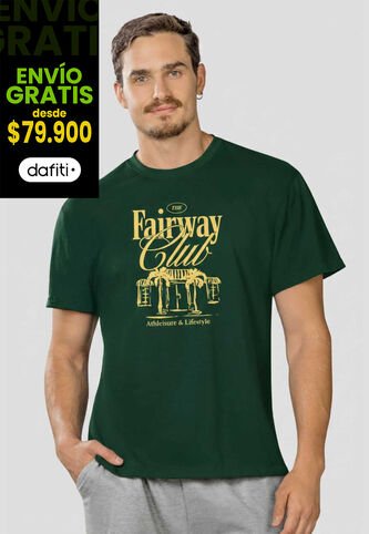 Camiseta Hombre Verde Pino Mp 113762 MP