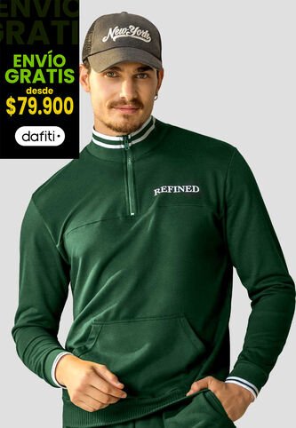 Buzo Hombre Verde Pino Mp 113764 MP