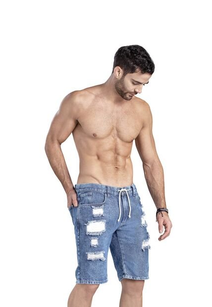 Bermuda Masculino Azul Mp 87268