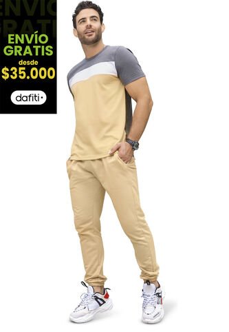 Jogger Hombre Caramelo Mp 3350 MP