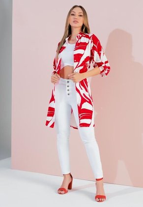 Vestido Corto Mujer Rojo Mp 104010