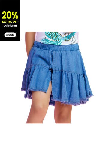 Kids Closet - Falda Tutu Negra Brillante Niña