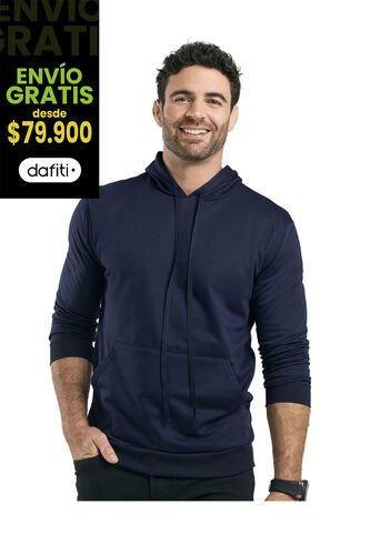 Buzo Hombre Azul Profundo Mp 89754 MP