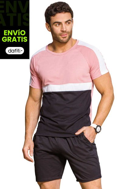 Conjunto Hombre Rosa Mp 91646