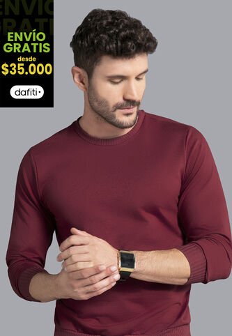 Buzo Hombre Vinotinto Mp 86579 MP