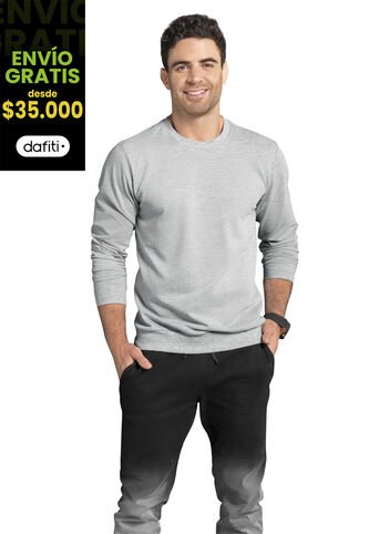 Buzo Hombre Gris Jaspe Mp 86579 MP