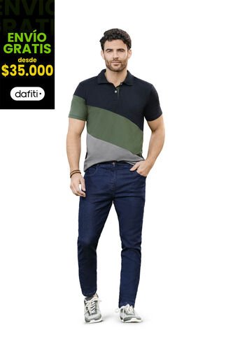 Jean Masculino Azul Oscuro Mp 6777 MP