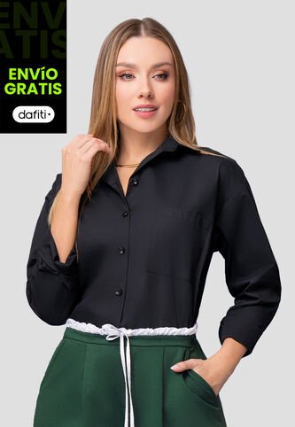 Camisa Mujer Negro Mp 110854 MP