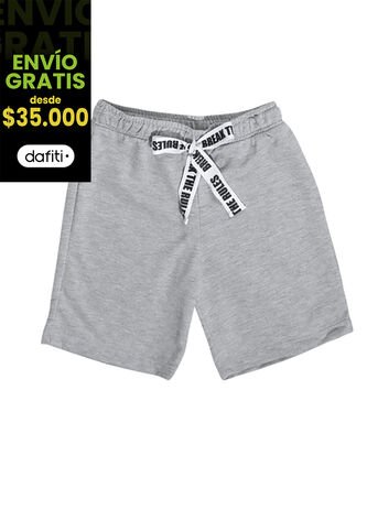 Bermuda Infantil Gris Mp 92851 MP