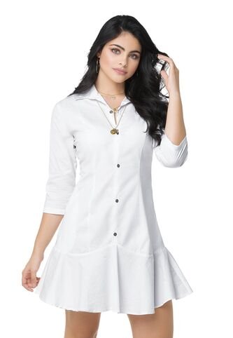 Vestido Para Mujer Blanco MP MP