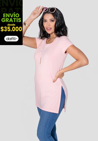 Blusón Mujer Palo De Rosa Mp 32998 MP