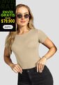 Camiseta Mujer Latte Mp 113376 de MP