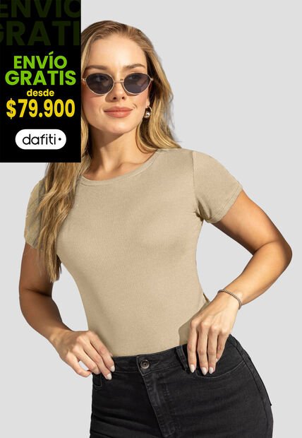 Camiseta Mujer Latte Mp 113376