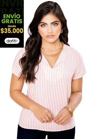 Blusa Mujer Estampado Mp 92952 MP