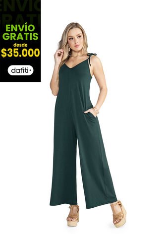 Enterizo Largo Mujer Verde Botella Mp 7230 MP