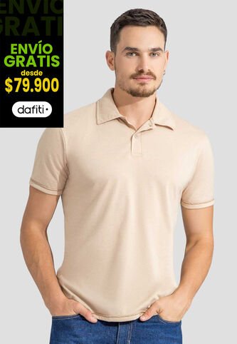 Polo Hombre Latte Mp 113254 MP