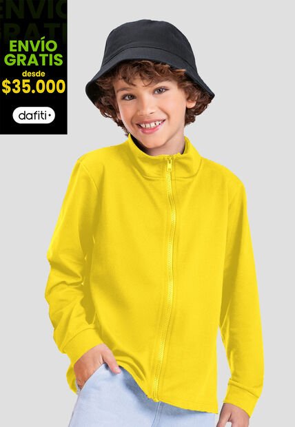 Chaqueta Infantil Masculino Amarillo Mp 5037