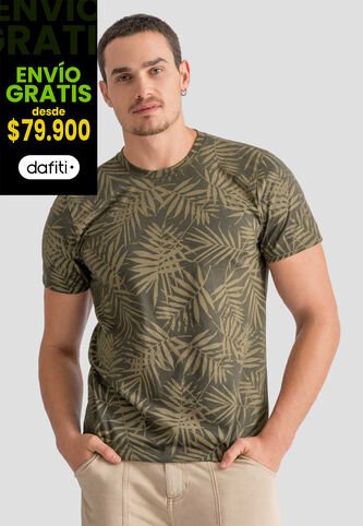 Camiseta Hombre Estampado Mp 113060 MP