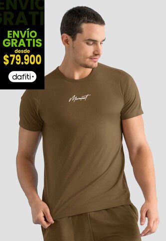 Camiseta Hombre Chocolate Mp 100495 MP