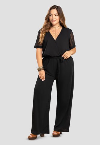 Enterizo Largo Mujer Negro Mp 104023 MP