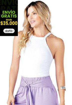 Camiseta Mujer Blanco Mp 34598