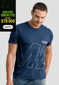 Camiseta Hombre Azul Profundo Mp 113049 de MP