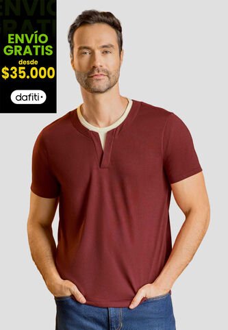 Camiseta Hombre Merlot Mp 113965 MP