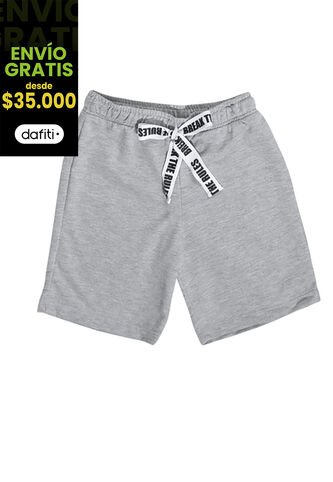 Bermuda Infantil Gris Mp 92851 MP