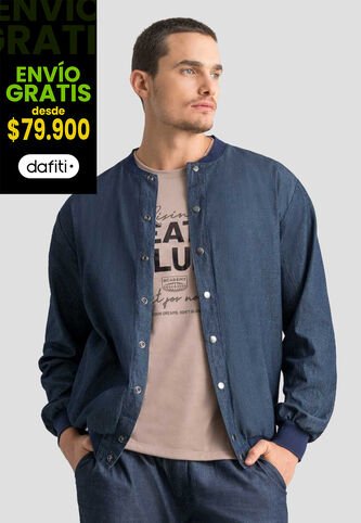 Chaqueta Hombre Azul Oscuro Mp 112738 MP