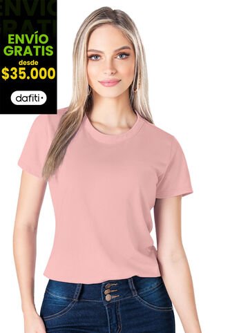 Camiseta Mujer Rosa Mp 82961 MP