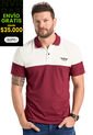 Polo Hombre Rojo-Blanco Mp 78123 de MP