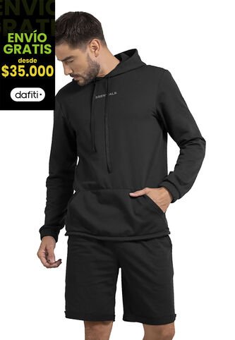 Bermuda Hombre Negro Mp 78571 MP