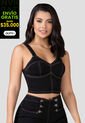 Crop Top Mujer Negro Mp 100320 de MP
