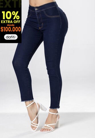 Jean Mujer Azul Medio Mp 1992 MP