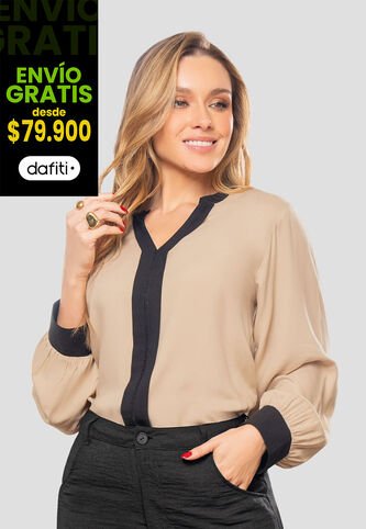 Blusa Mujer Bicolor Mp 112663 MP