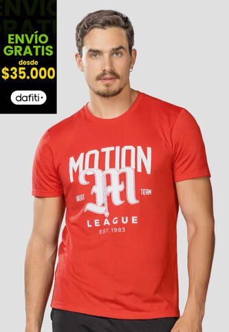 Camiseta Hombre Rojo Mp 113610 MP