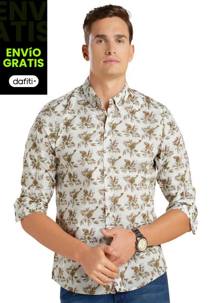 Camisa Hombre Multicolor Mp 96533
