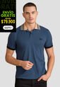 Polo Hombre Azul Profundo Mp 87618 de MP