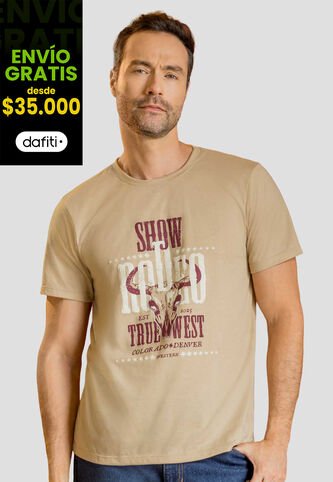 Camiseta Hombre Latte Mp 113725 MP