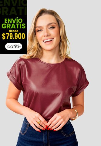 Blusa Mujer Merlot Mp 112386 MP