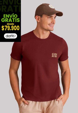 Camiseta Hombre Merlot Mp 101746 MP
