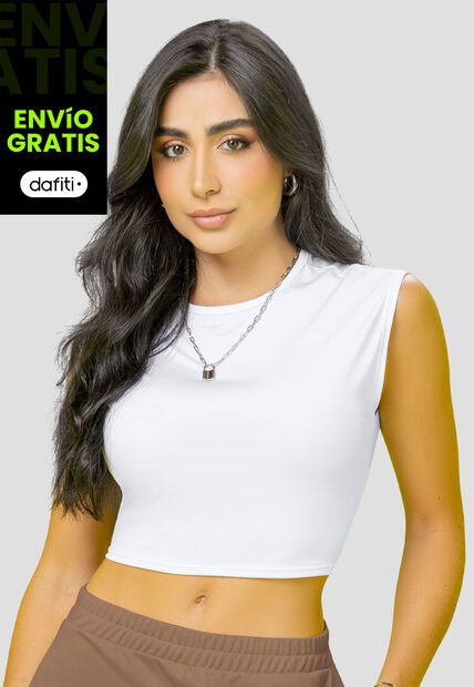 Camiseta Paq X2 Mujer Bicolor Mp 108095